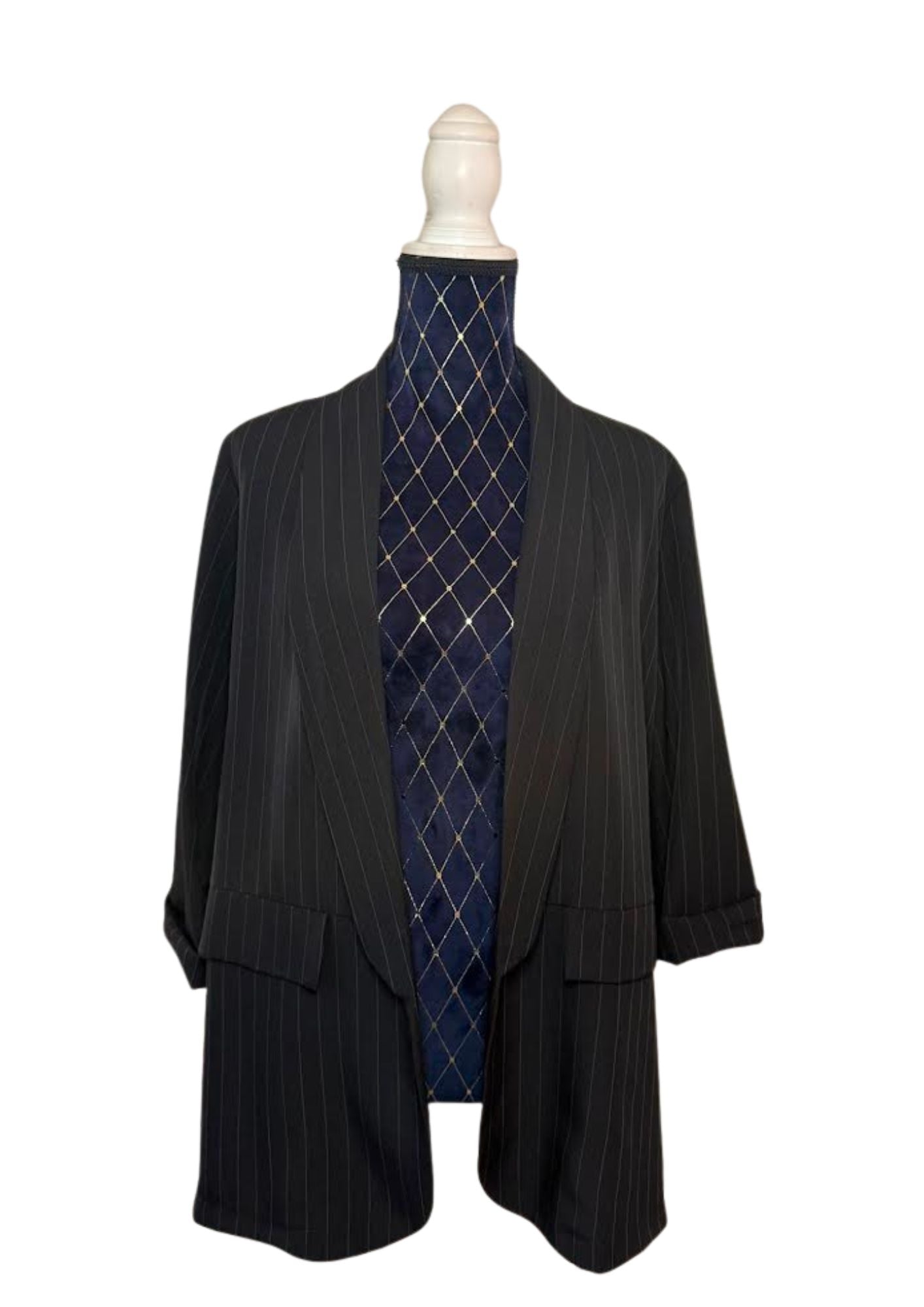 Conjunto de Blazer e Calças pretas